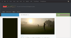 Desktop Screenshot of golfmaryland.com